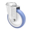 Wagner 23170001 Soft Swivel Castor with Back Hole Diameter 100
