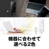 Buffalo LUA4-U3-CGTE-WH Wired LAN Adapter White Gigabit Type-C USB 3.1