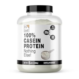It's Just! - 100% Casein Protein Powder, Made in USA, No Added Flavors or Sweeteners (Unflavored, 5 Pound (Pack of 1))