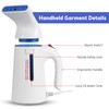 Portable Handheld Garment Steamer 120ml Capacity 700W Auto Shut-Off Steamer
