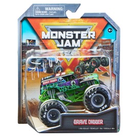 Monster Jam: Vehículo 1:64 1 Pack - Grave Digger S23