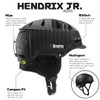 BERN, Hendrix Jr. MIPS Youth Ski and Snowboard Helmet for