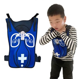 Upgraded Heimlich Practice Training Vest - Anti-Choking Obstruction Model for First Aid Teaching, Nursing and Student Education Accessories (Children)