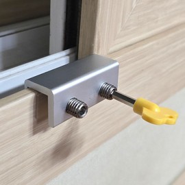 Window Safety Stopper & Frame Lock for Fall Prevention (Single/Double Mount) Prevention 3ea