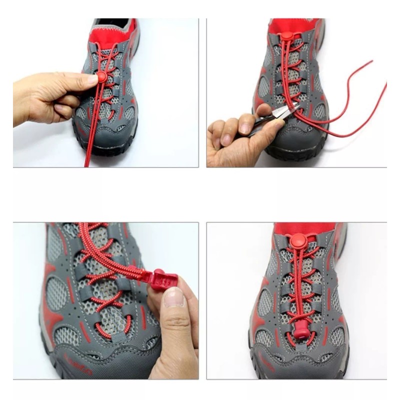 Patry Deluxe 3x Agujetas Elasticas Ajustable Deporte Comodidad En Tenis