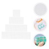 Gadpiparty 20pcs Cross Stitch Mesh Canvas Sheets for Embroidery DIY