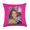 Donna Summer_002_Back Printed Throw Pillow