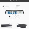16CH 1080P Lite 5-in-1 HD Analog Hybrid DVR&NVR Support 1080P