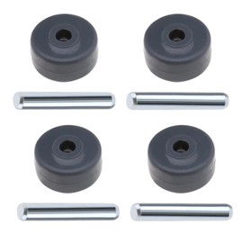 4 Stück Staubsauger Ersatzräder Vorderräder Reparaturteile Kompatibel mit Shark Navigator Staubsauger NV350 NV352 NV355 NV356E NV500 NV501 usw.