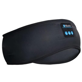 URIZONS Sleep Headphones Wireless Headband, Sports Wireless Earphones Sweat Resistant TWS Earbuds Sleeping Headphone with Ultra-Thin HD Stereo Speaker for Workout Running Cool Gadgets (Black)