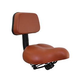 Lowrider Beach Cruisers Saddle W/Back Rest 350 Brown.