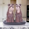 b2see Salt and Pepper Shaker Animal Schnauzer Dog Gift Set