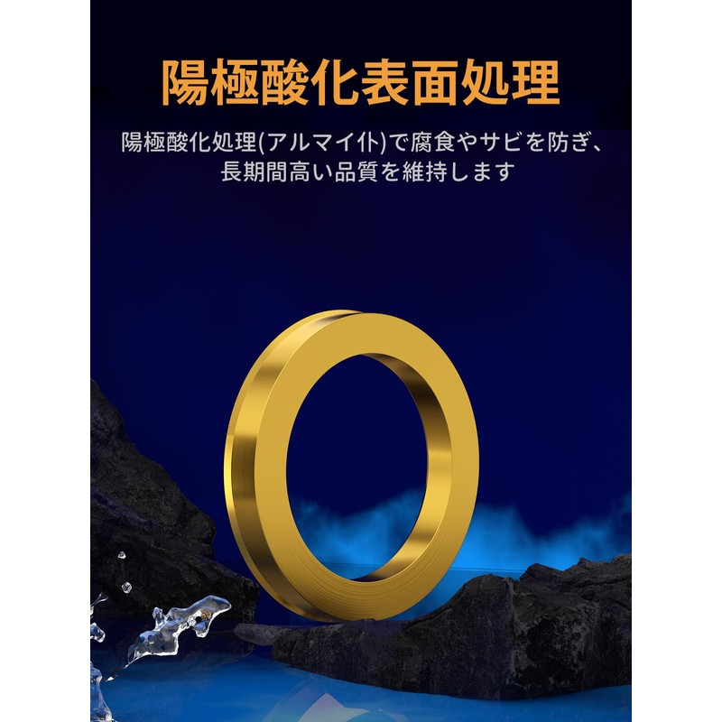 GAsupply HUB CENTRIC RING Inner Diameter 2.1 inches (54 mm)