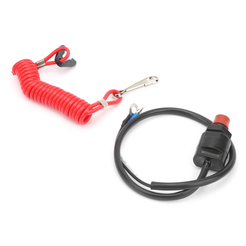Emergency Stop Switch Safety Tether 6E9-82575-09 Fit for Yamaha Outboard