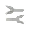 Bon 11-289 Cast Aluminum Bricklayer's Corner Blocks, Sold in Pairs