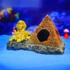 Aquatic Planet Pyramid Sphinx Roman Aquarium Ornament for Fish Tank