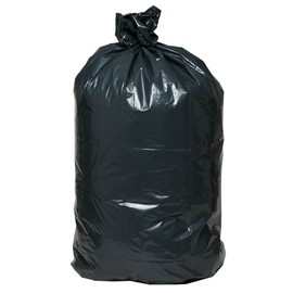 AEP 0232359 X Heavy Duty Can Liner, 45 Gallon, 1.25 ml, Black (Pack of 100)
