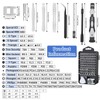 138PCS Precision Screwdriver Set, Electronic Repair Tool Kit Small Magnetic