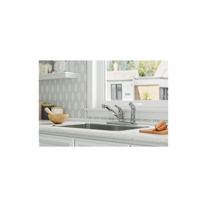 Pfister Pfirst Series Single Handle Kitchen Sink Faucet with Side