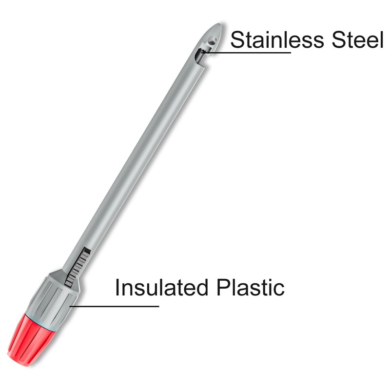 Goupchn 2PCS Heavy Duty Wire Piercing Probes Insulation Piercing Clip