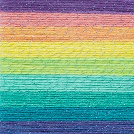 Lion Brand Yarn Mandala Sparkle Yarn, Serpens
