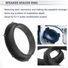 RATCHROLL 2Pcs Universal Speaker Spacer Ring Tweeter Speaker Spacer Adapter