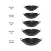 Thunder Group IRWC002 Curved Rim Wok, 21-1/2-Inch
