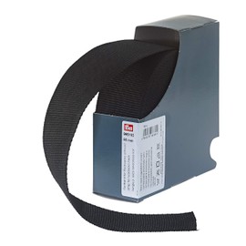 Prym Gurtband für Rucksäcke 50 mm schwarz, 100% PP