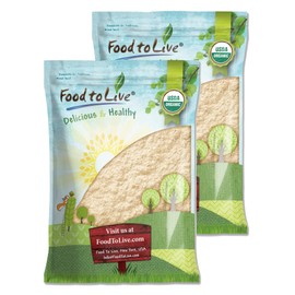 Food to Live Organic Green Pea Flour, 20 Pounds – Non-GMO, Finely Ground, Pure, Raw, Keto, Nutritious Vegan Powder in Bulk. Good Source of Protein & Fiber. Great for Baking, Pizza and Home-Made Pasta