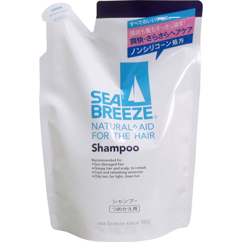 Sea Breeze Shampoo Refill 13.5 fl oz (400 ml) x