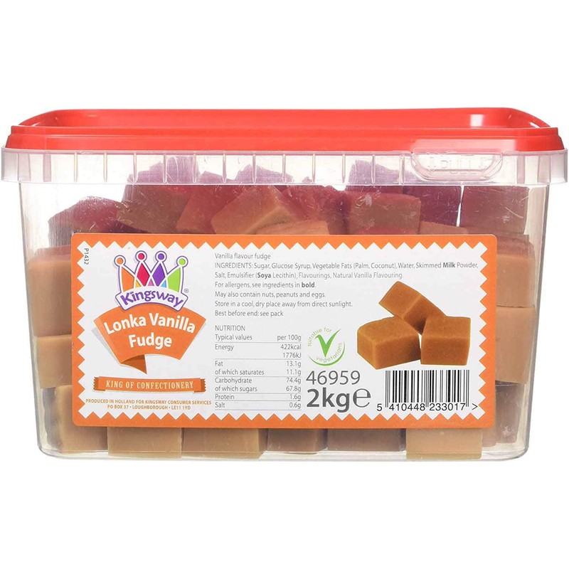 Vanilla Fudge 500 Gram Bag (1/2 Kilo)