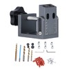 Inclined Hole Locator Positioner 15 Degree Adjustable Aluminum Alloy Woodworking