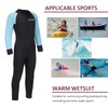 Aunua Youth 3/2mm Neoprene Wetsuits for Kids Full Wetsuit Swimming