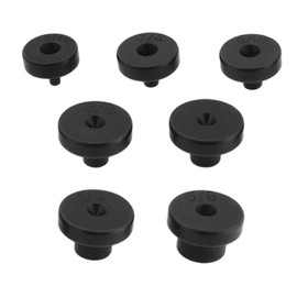 SG Store 7-teiliges Doppel-Bördelwerkzeug-Adapterset 3/16 Zoll 1/4 Zoll 5/16 Zoll 3/8 Zoll 7/16 Zoll 1/2 Zoll 5/8 Zoll Rohr- Und Bördelwerkzeug-Set