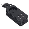 Power Strip 1200W 10A Fireproof Adapter with 4 USB Port