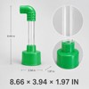 Universal AC Condensate Drain Line Cleaning Adapter for Wet/Dry Vacuum