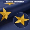 Alaska State Flag 4x6 Ft Deluxe Embroidered Heavy Duty Polyester