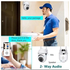 Unbranded 4-Pack Wireless 5G WiFi Security Camera System Smart Outdoor Night Vision 1080P