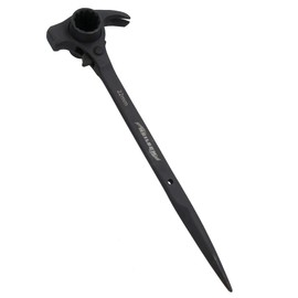 4 in 1 Scaffold Spanner Ratchet Podger Bi-Hex 19 & 22mm Claw Hammer Pry Bar