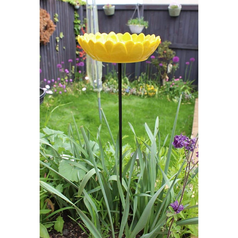 Wildlife World Ceramic Floral Range (Sunflower Bird Feeder) seconds stock