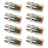 JRSHOME 8X New Update Tire Pressure Monitor Valve Stem Cap