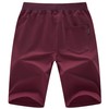Chrisuno Drawstring Shorts Men Casual Big and Tall for Beach