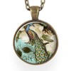 Peacock Necklace Pendant