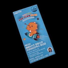 Lacticive Bebe Kids Popping Star Probiotics Lactobacillus 30g 1 unit / 락티브 베베 키즈 팝핑스타 프로바이오틱스 유산균 30g 1개