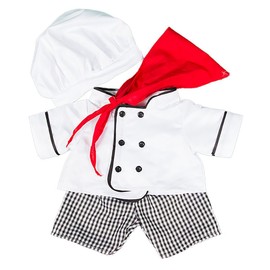 Chef Outfit Teddy Bear Clothes Outfit Fits Most 14 - 18 Build-a-bear, Vermont Teddy Bears, and Make Your Own Stuffed Animals