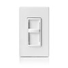 Leviton 6672-1LW SureSlide Universal 150W LED/CFL Incandescent Slide-To-Off Dimmer, 3