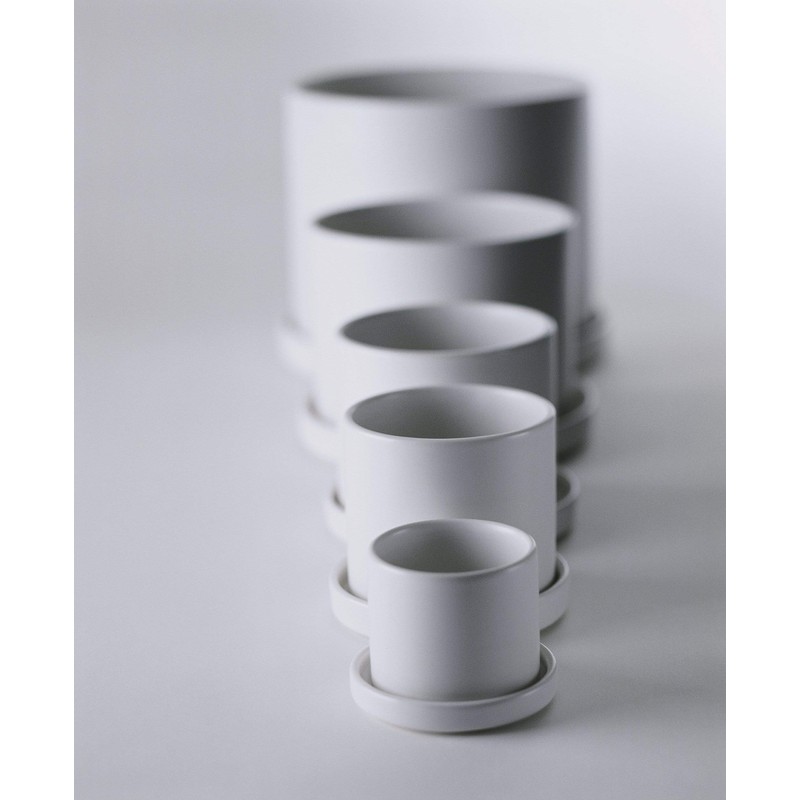 tfl026ow Pola – SS (with tray) Cube OW Paula Pot