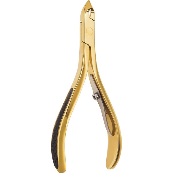Revlon Gold Series Toenail Clipper, Heavy Duty Nipper for Thick Nails, Titanium Coated for Maximum Durability