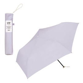 [2024] Wpc. Ultra Lightweight Rain Umbrella [Air-Light] Solid Mini Lavender Folding Umbrella, Women's, 21.7 inches (55 cm), 4.5 oz (115 g), Stylish, Cute, Work, School, Travel, Compact, Small, Light,