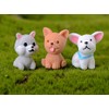 Halloluck 12 Pcs Cute Miniature Dog Figure Animal Dog Characters